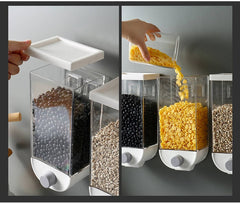 Wall-Mounted Multi-Grain Jars