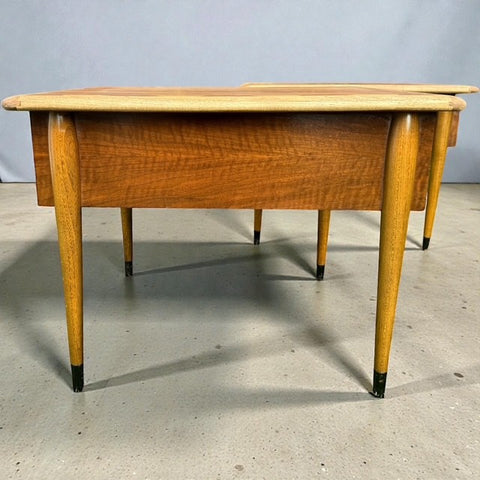 Pair of Restored 1964 Lane Acclaim End Tables – Mid-Century Modern Walnut